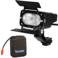 Bescor KLK-36 Kit, with 20 Watt VL30 On Camera DC Video Light with On-Board One Hour Battery & Charger.