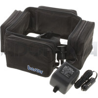 Bescor 12v 13amp Two Pouch Battery Belt with 1 Cigarette Socket and 1 XLR Power Connection & ATM-PRB Auto Charger