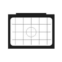 Beattie IntenScreen for Nikon F & F2 Series Cameras - Plain Matte
