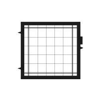 Beattie IntenScreen for Mamiya RB67 Pro, Pro SD Diagonal Split Image with Grid