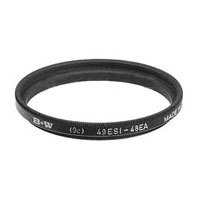 B + W Step-Up Adapter Ring 46mm Lens Thread to 49mm Filter Thread.