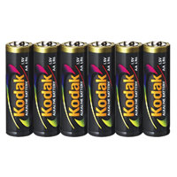 Ansmann Empty Battery Storage Box, Single Clear Box Holds up to 8 AA or AAA Batteries without Shorting Out.