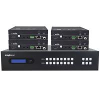 

BZB GEAR BG-M88S-H2A-KIT 8x8 4K HDMI 2.0 HDBT 60Hz 18Gbps Video & Audio Matrix Switcher with 8x Receivers