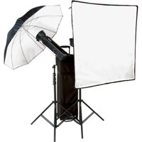 Arri Tungsten Fresnel Lighting Kit with 5 Fresnels Bulbs and Accessories 1 900 Watts 220 Volts