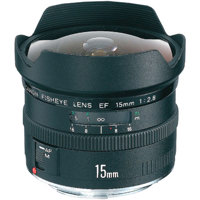 Canon EF 15mm f/2.8 Fisheye AutoFocus Wide Angle Lens - Gray Market