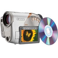 Canon HR-10 HD High Definition ACHD DVD Camcorder, True HD CMOS 2.96 Megapixel Sensor (1920 x 1080), 10x Optical / 200x Digital Zoom