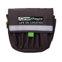 Cine Bags CB-03 AC Large Pouch for Small Accessories - Gray/Orange