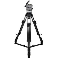 Cartoni Gamma CF 2 System  with Gamma Head  2 Stage Carbon Fiber Tripod with On Ground Spreader amp Soft Case  Supports 15 to 35 lbs