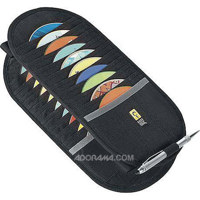 Case Logic Leather Compact Camera Case with Belt Loop Attachment, Color: Black