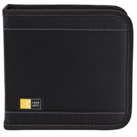 Case Logic Double Sided ProSleeves for CDs & DVDs, Capacity 50 Discs or 25 with Liner Notes, Color: White.