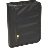 Case Logic Wallet Holds 32 CDs in Separate Sleeves, Color: Orange.