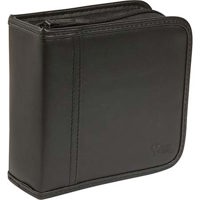 Case Logic CD Wallet, Holds 24 CDs, Color: Red