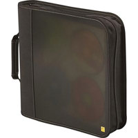 Case Logic Wallet Holds 72 CDs in Separate Sleeves, Color: Lime Green.