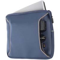Case Logic Laptop Shuttle, Holds 15.4" Laptops, Color: Blue