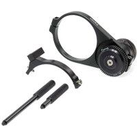Chrosziel 450W 20 Super Wide Matte Box Kit 3 for HDSLR with Varilock Follow Focus