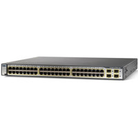 Cisco Catalyst 3750X 48 Port Full PoE IP Base Ethernet Switch