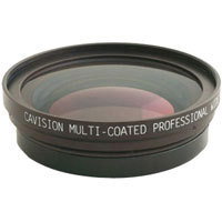 Cavision Industrial Series Single Element 0.6x Wide Angle Auxiliary Lens for Lenses with 72mm Filter Thread, Front OD: 98mm, Filter Thread is 95mm.