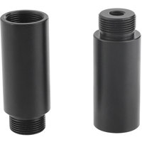 CAMVATE 2" Aluminum Micro Rod with 5/8"-27 Female to 5/8"-27 Male Microphone Thread Screw Adapter, 2-Pack
CAMVATE 2" Aluminum Micro Rod with 5/8"-27 Female to 5/8"-27 Male Microphone Thread Screw Adapter, 2-Pack
