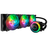 CoolerMaster MasterLiquid ML360R RGB Liquid CPU Cooler with Wired ARGB Controller
CoolerMaster MasterLiquid ML360R RGB Liquid CPU Cooler with Wired ARGB Controller