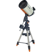 Celestron 11 CGE Pro 1100 Schmidt Cassegrain Telescope with CGE Pro Computerized Equatorial Mount 2800mm 11024 Focal Length Adjustable Tripod