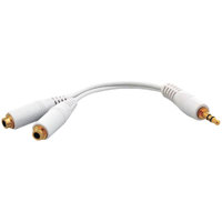 CTA Digital White Ear Buds with Extra Long Cord, for all iPods.