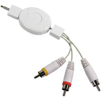 CTA Digital White Portable Speaker System for iPod, MP3 & Portable CD Players