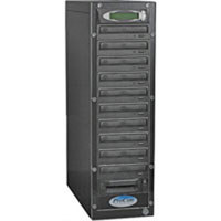 ProCon 1 Reader to 11 Writer CD DVD Duplicator with 250 GB Removable Hard Drive