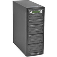 ProCon 1 Reader to 5 Writer CD DVD Duplicator with 250 GB Hard Drive  FireWire and USB 20 Connector  Black