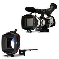 Century Optics DV Matte Box Support for the JVC DV500 with 15mm rods