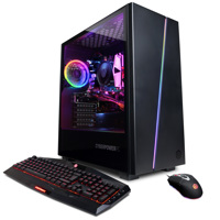 

CyberPowerPC Gamer Master Gaming Desktop Computer, AMD Ryzen 7 3700X 3.6GHz, 16GB RAM, 500GB SSD + 1TB HDD, NVIDIA GeForce RTX 3060 Ti 8GB, Windows 10 Home, Free Upgrade to Windows 11