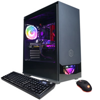 

CyberPowerPC Gamer Master Gaming Desktop Computer, AMD Ryzen 5 5600X 3.7GHz, 16GB RAM, 500GB SSD + 1TB HDD, AMD Radeon RX 6700 XT 12GB, Windows 10 Home, Free Upgrade to Windows 11