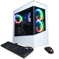 

CyberPowerPC Gamer Master Gaming Desktop Computer, AMD Ryzen 7 5800X 3.8GHz, 32GB RAM, 1TB SSD + 1TB HDD, AMD Radeon RX 6700 XT 12GB, Windows 10 Home, Free Upgrade to Windows 11