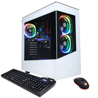 

CyberPowerPC Gamer Xtreme Gaming Desktop Computer, Intel Core i3-10105F 3.7GHz, 8GB RAM, 240GB SSD, NVIDIA GeForce GT 1030 2GB, Windows 10 Home, Free Upgrade to Windows 11