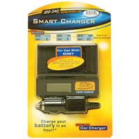 Digital Concepts CH-4550 AC/DC Smart Charger (110/240v) for Various Nikon Digital Batteries, with Car Charger