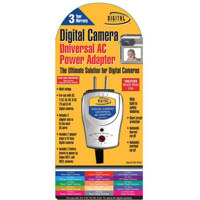 Digital Concepts CH-3450 Universal Travel (110/240v) One Hour Charger for Various Nikon Digital Camera Batteries, with Car Charger
