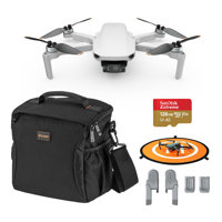 DJI Mini SE Drone Bundle with SanDisk 128GB microSD Card, Shoulder Bag, Landing Gear Extensions, Landing Pad
DJI Mini SE Drone Bundle with SanDisk 128GB microSD Card, Shoulder Bag, Landing Gear Extensions, Landing Pad