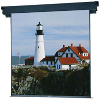 Da Lite Tensioned Advantage Deluxe Electrol Video Format Ceiling Recessed Electric Screen 108 x 144 180 Diagonal Dual Vision Surface Front and Rear Projection