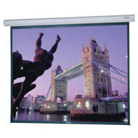 Da Lite Cosmopolitan Electrol  Electric Wall and Ceiling Projection Screen  8 x 10  High Contrast Matte White Surface