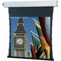 Da Lite Tensioned Advantage Electrol HDTV Format Ceiling Recessed Electric Screen  52 x 92  106 Diagonal  Da Mat Surface
