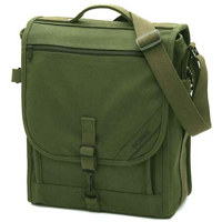 Domke F-808 Canvas Messenger Bag with 15" Notebook Insert, Black