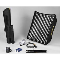 Sachtler Cine Mitchell Medium Heavy Duty Aluminum Tripod with Payload Capacity of 309 lbs Height 35