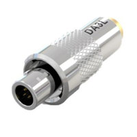 Deity Microphones DA3L Microdot to 3-Pin Lemo Adapter