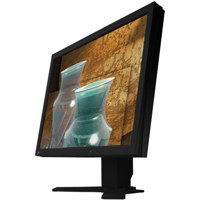Eizo CG211 ColorEdge 213 Color TFT LCD Graphic Monitor with Hood  1600  1200 Native Resolution  Color Grey  with Height Adjustable Stand