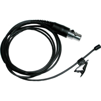 Telex RE97LTx Ultra-Miniature Omnidirectional Condenser Lapel Microphone with TA4F Connector, 50Hz-15kHz, 3000 Ohms Output Impedance, Beige
Telex RE97LTx Ultra-Miniature Omnidirectional Condenser Lapel Microphone with TA4F Connector, 50Hz-15kHz, 3000 Ohms Output Impedance, Beige