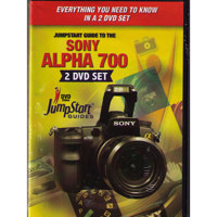 JumpStart Video Training Guide on DVD for the Sony Alpha 100 Digital Camera.
