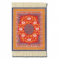 Fiberlok Chinese Caravan Classics Five Medallions MouseRug, Hand Washable Mouse Pad & Desk Protector.