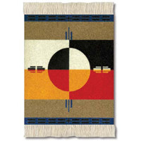 Fiberlok Pendleton Chief Joseph MouseRug, Hand Washable Mouse Pad & Desk Protector.