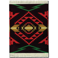 Fiberlok 4 Piece Set Pendleton Pine Ridge CoasterRugs, Hand Washable Coaster Pad & Desk Protector.
