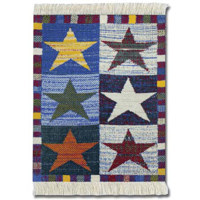Fiberlok Eagle Kazak MouseRug, Hand Washable Mouse Pad & Desk Protector.