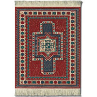Fiberlok Tribal Shekarlu MouseRug, Hand Washable Mouse Pad & Desk Protector.